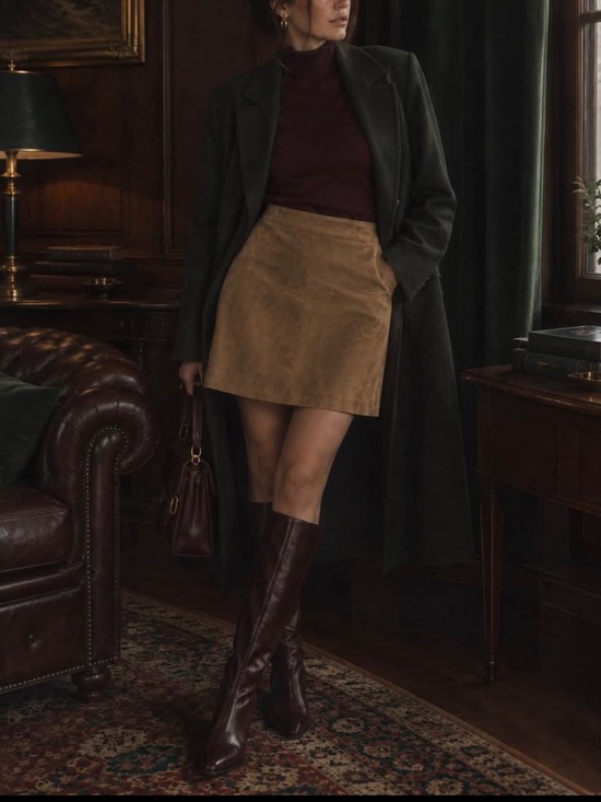 Gucci Dresses & Skirts - Gucci Suede Skirt